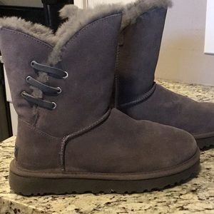 Gray Ugg boots
